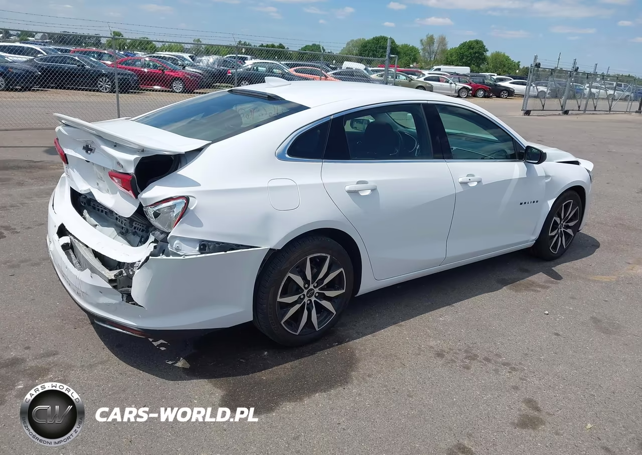 2021 Chevrolet Malibu Fwd Rs VIN:1G1ZG5ST6MF027254 - 4