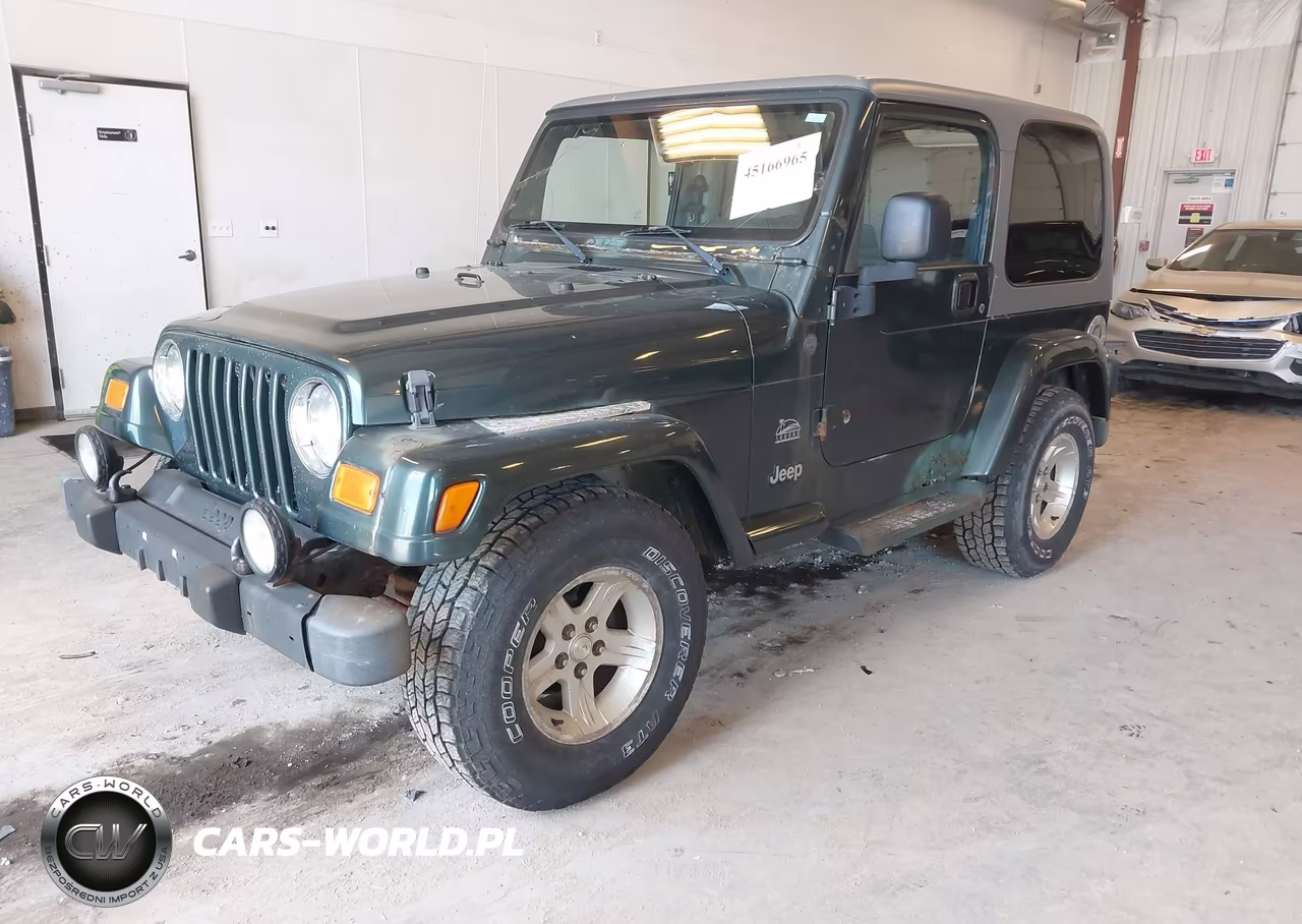 2004 Jeep Tj Sahara VIN:1J4FA59S14P741841 - 2