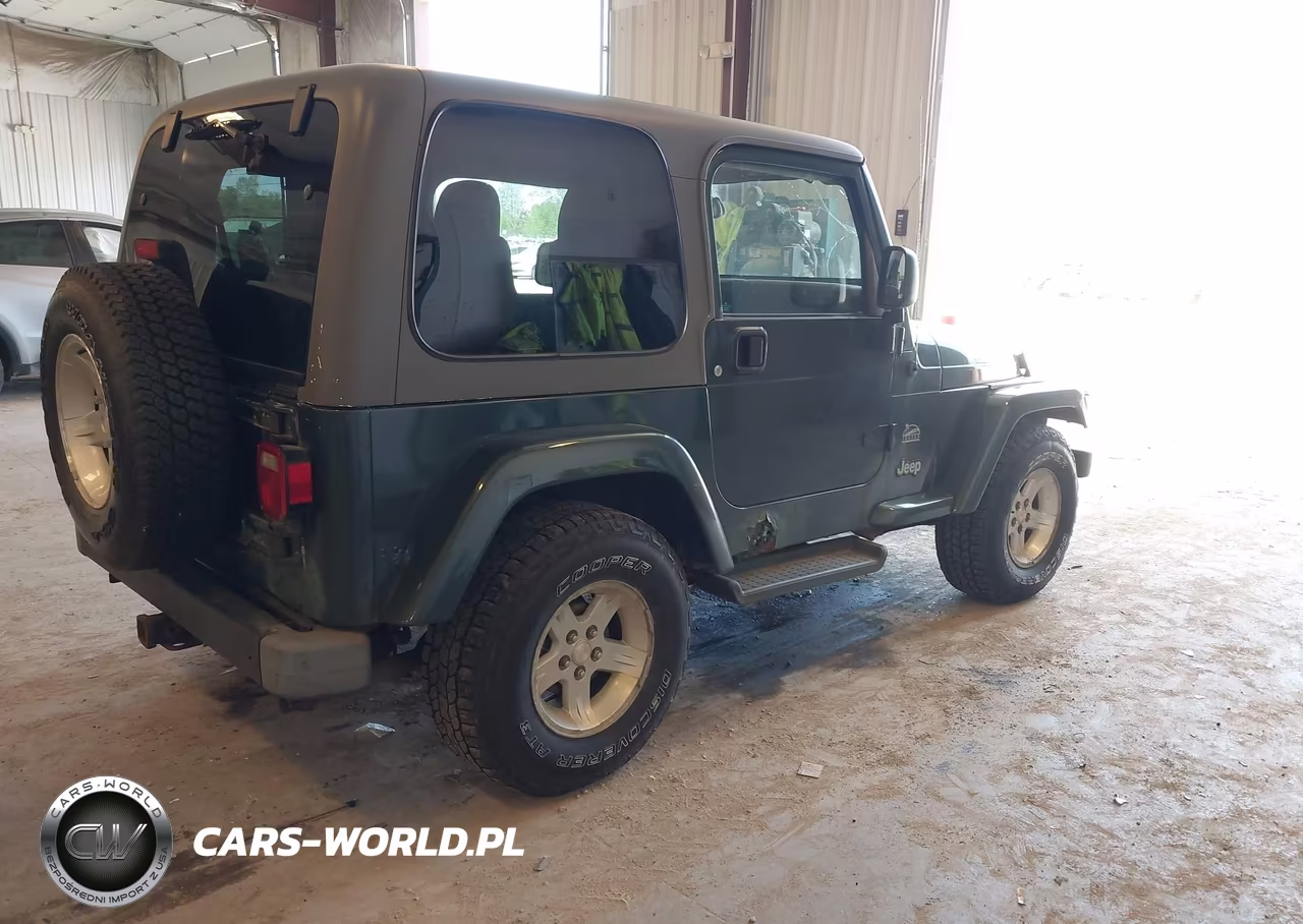 2004 Jeep Tj Sahara VIN:1J4FA59S14P741841 - 4