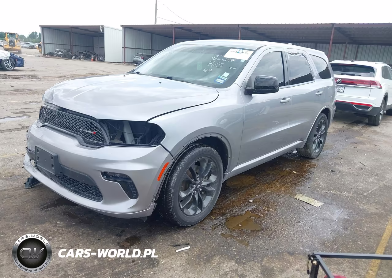 2021 Dodge Durango Sxt Plus Rwd VIN:1C4RDHAGXMC803585 - 2