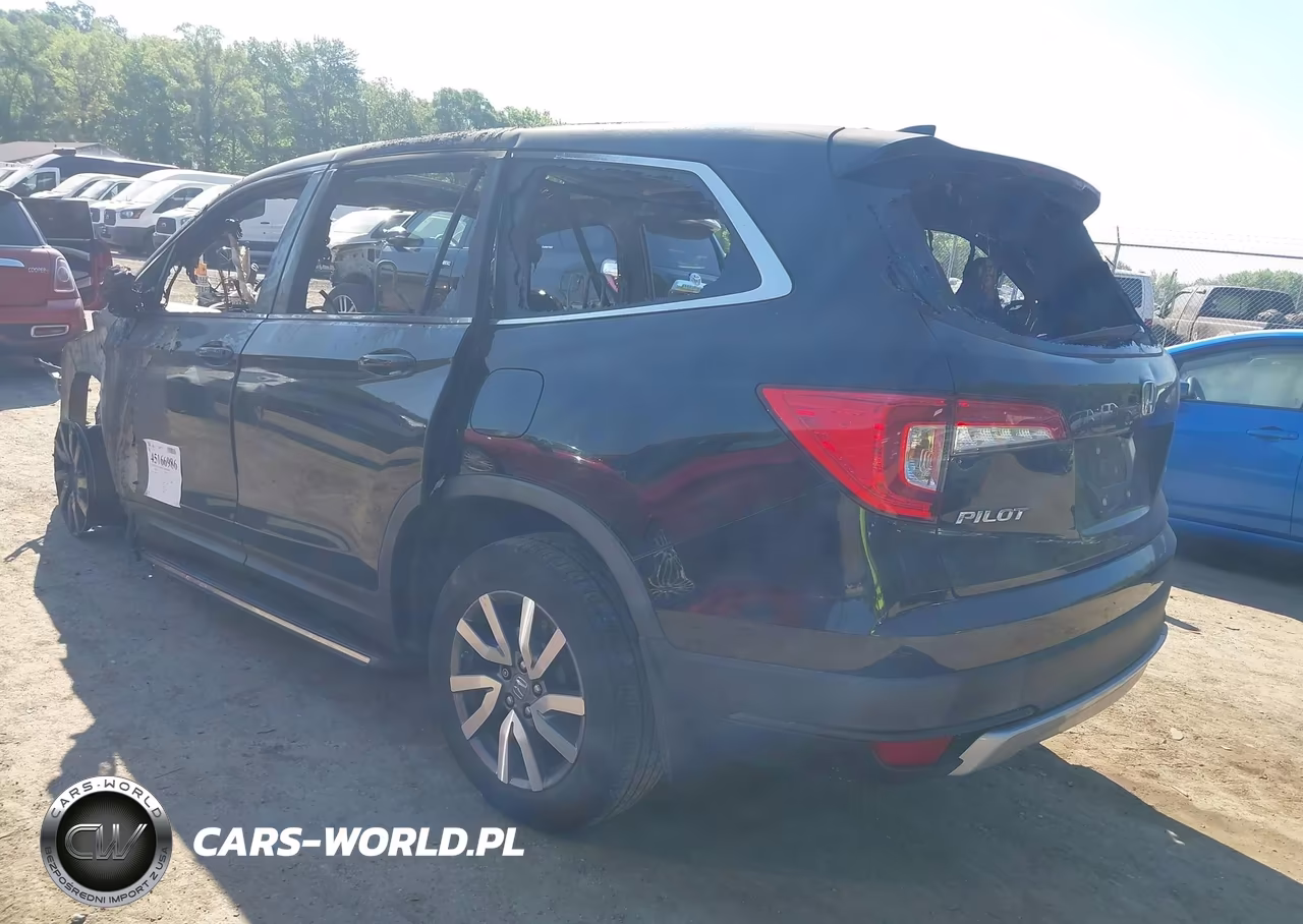 2019 Honda Pilot Ex-L VIN:5FNYF6H52KB006262 - 3