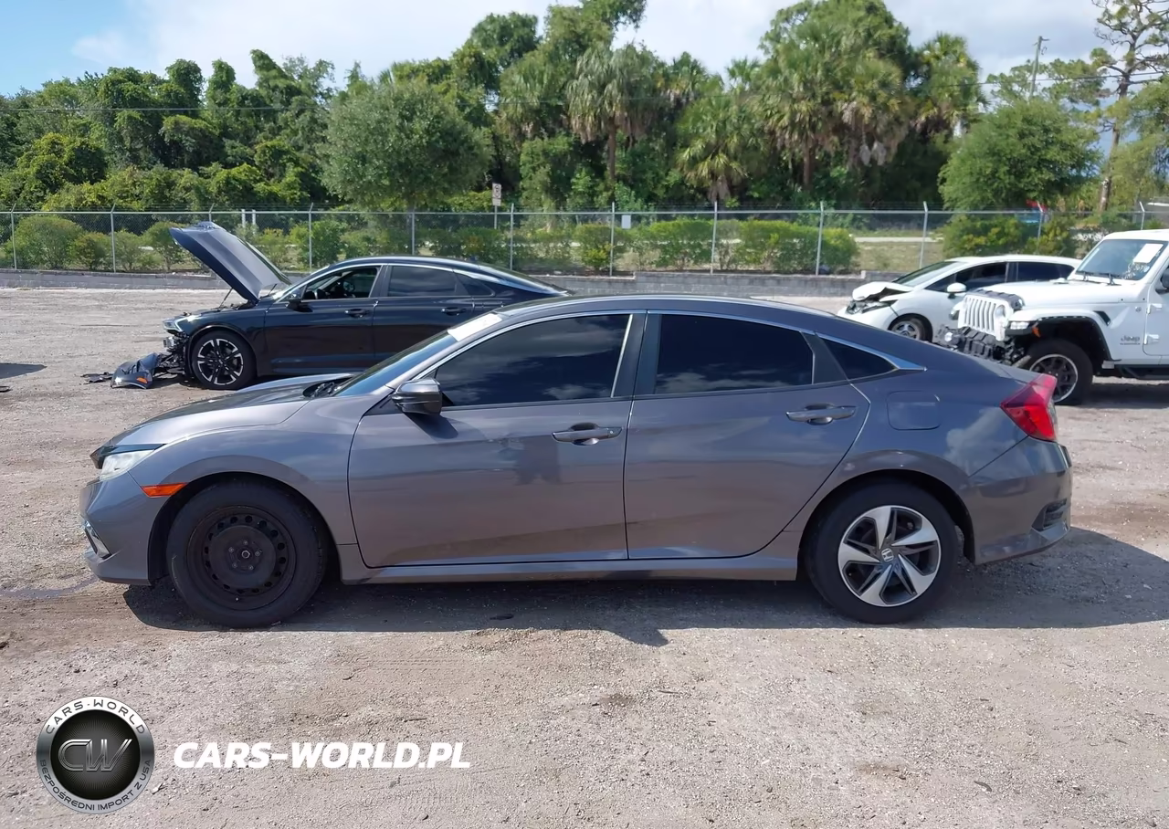 2019 Honda Civic Lx VIN:19XFC2F63KE037658 - 14