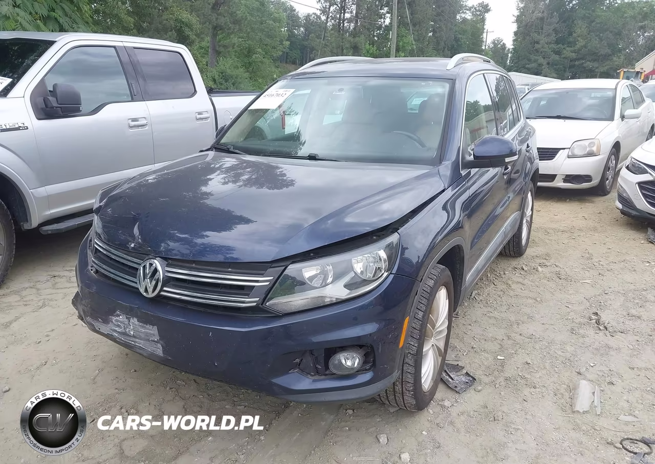 2014 Volkswagen Tiguan Se VIN:WVGAV3AX8EW624325 - 2