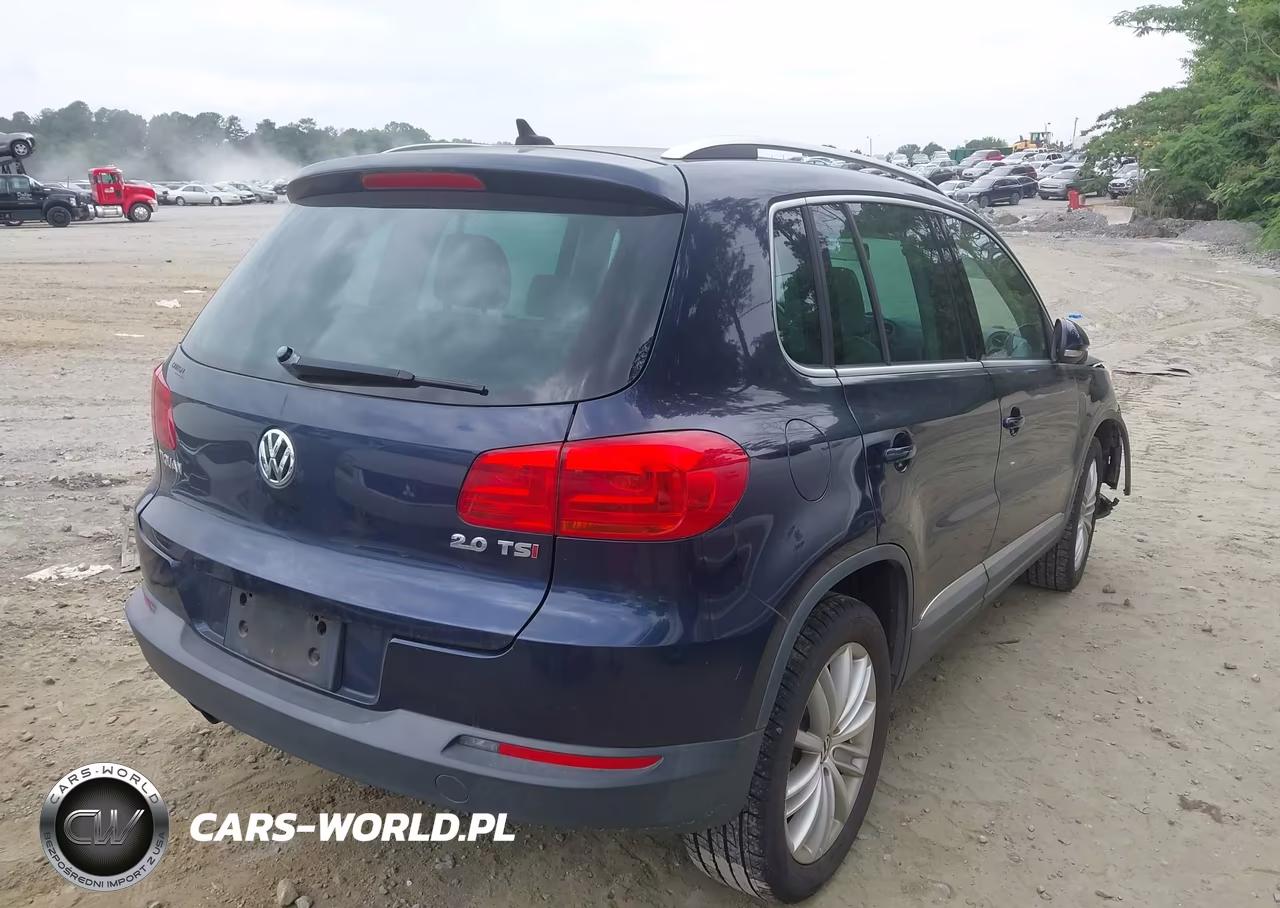 2014 Volkswagen Tiguan Se VIN:WVGAV3AX8EW624325 - 4