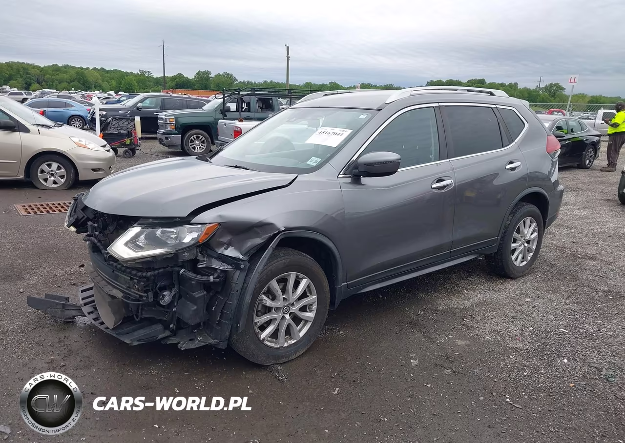 2020 Nissan Rogue S Intelligent Awd VIN:JN8AT2MV6LW101871 - 2