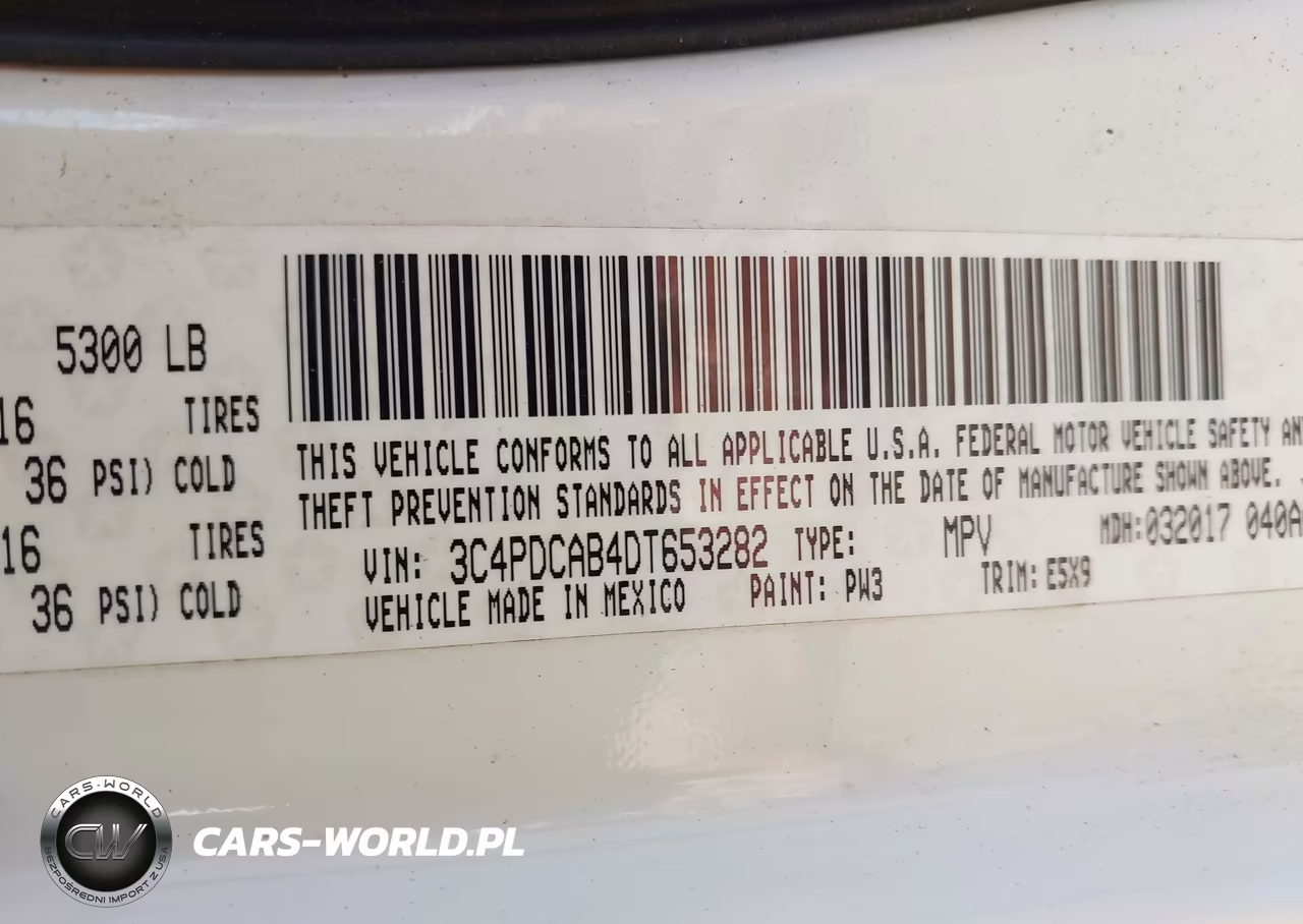 2013 Dodge Journey American Value Pkg VIN:3C4PDCAB4DT653282 - 9