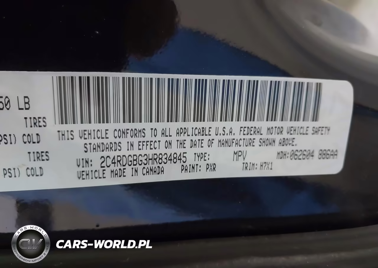 2017 Dodge Grand Caravan Se VIN:2C4RDGBG3HR834845 - 9