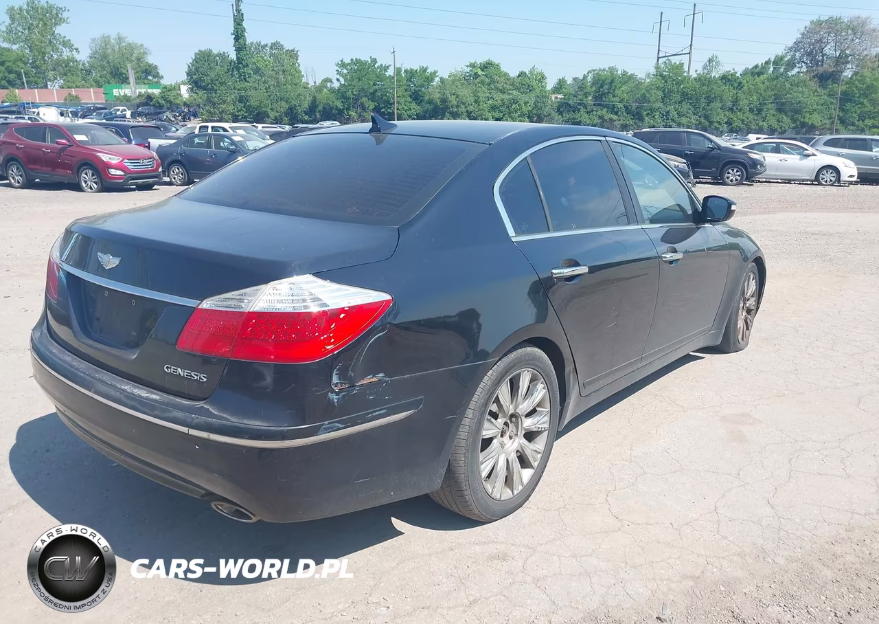 2009 Hyundai Genesis 3.8 VIN:KMHGC46E79U046863 - 4