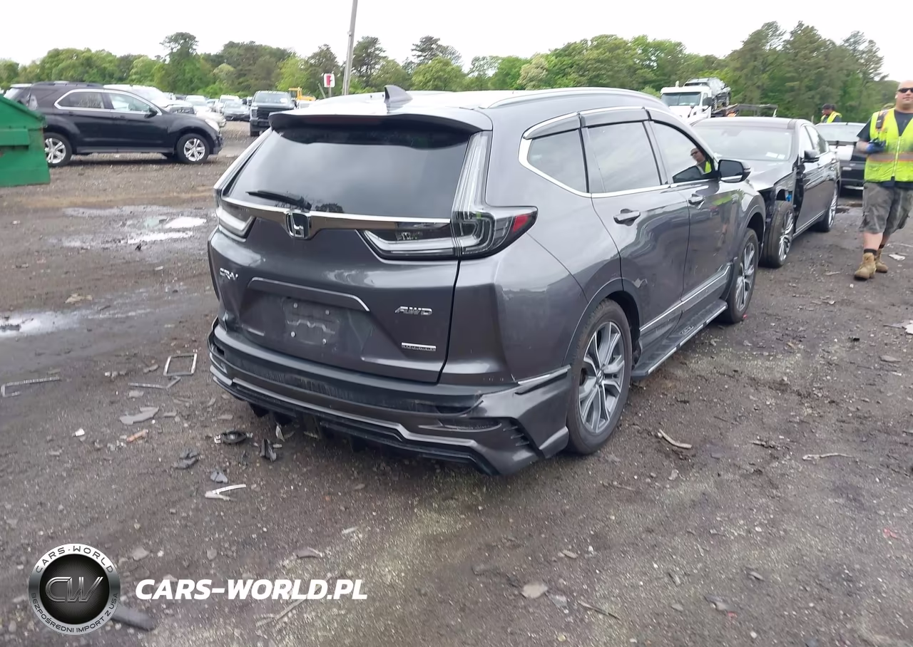 2022 Honda Cr-V Awd Touring VIN:2HKRW2H92NH665268 - 4