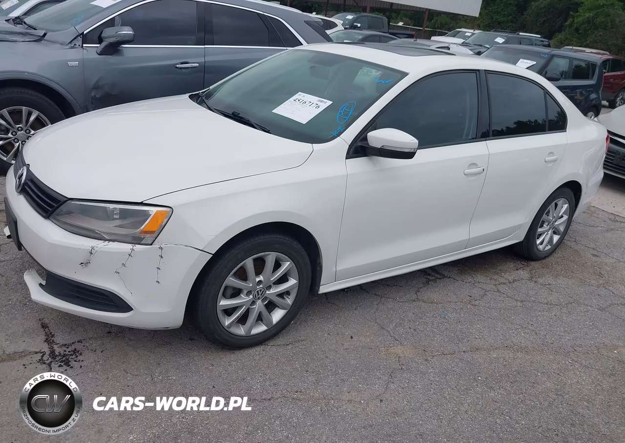 2012 Volkswagen Jetta 2.5L Se VIN:3VWDP7AJ3CM327097 - 2
