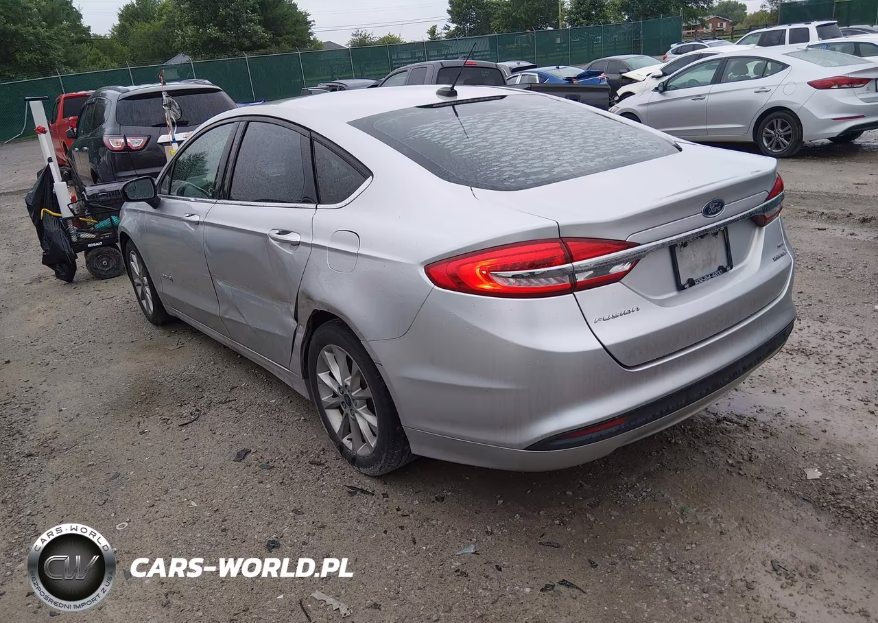 2017 Ford Fusion Hybrid Se VIN:3FA6P0LU3HR323478 - 3