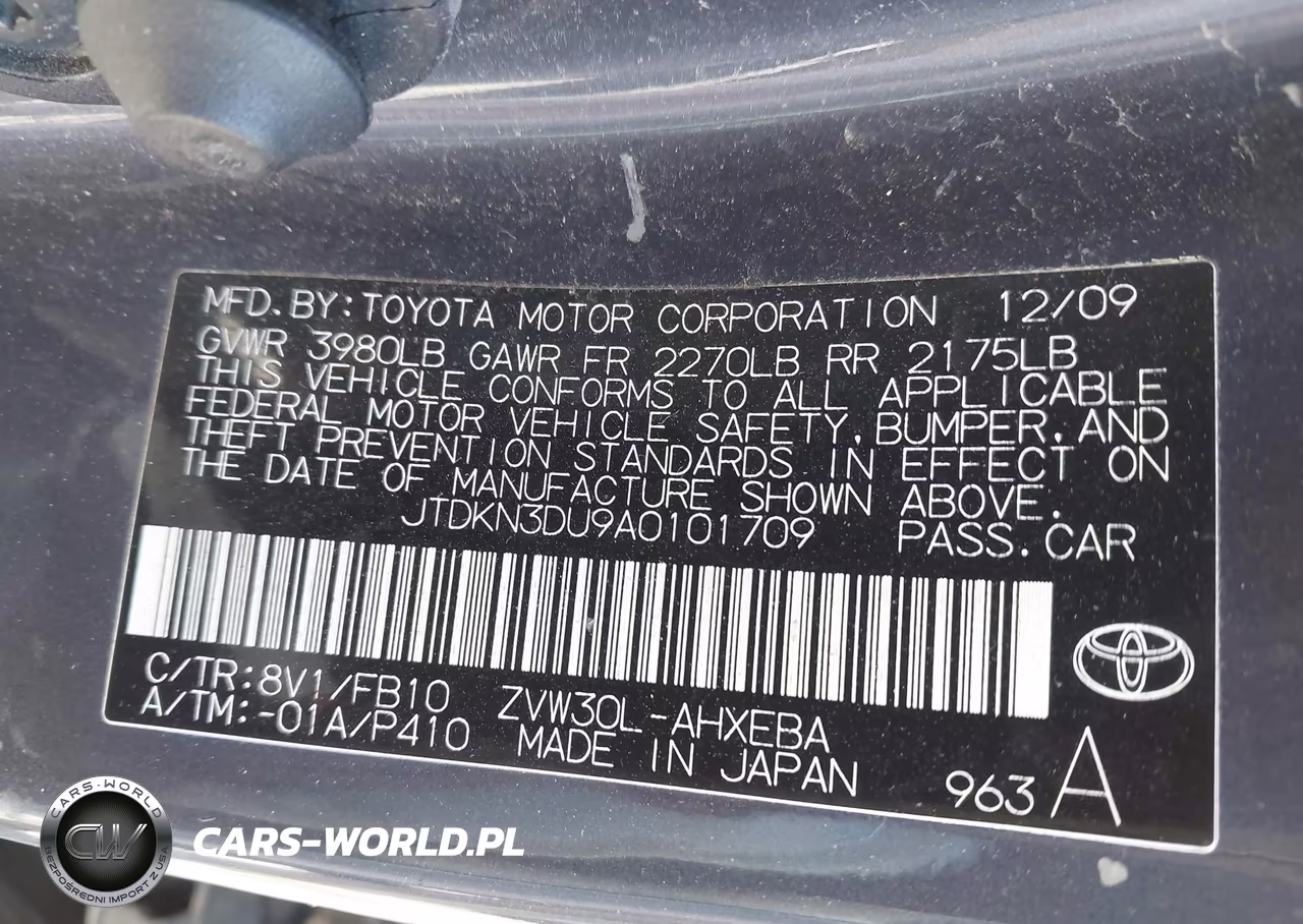 2010 Toyota Prius Ii VIN:JTDKN3DU9A0101709 - 9