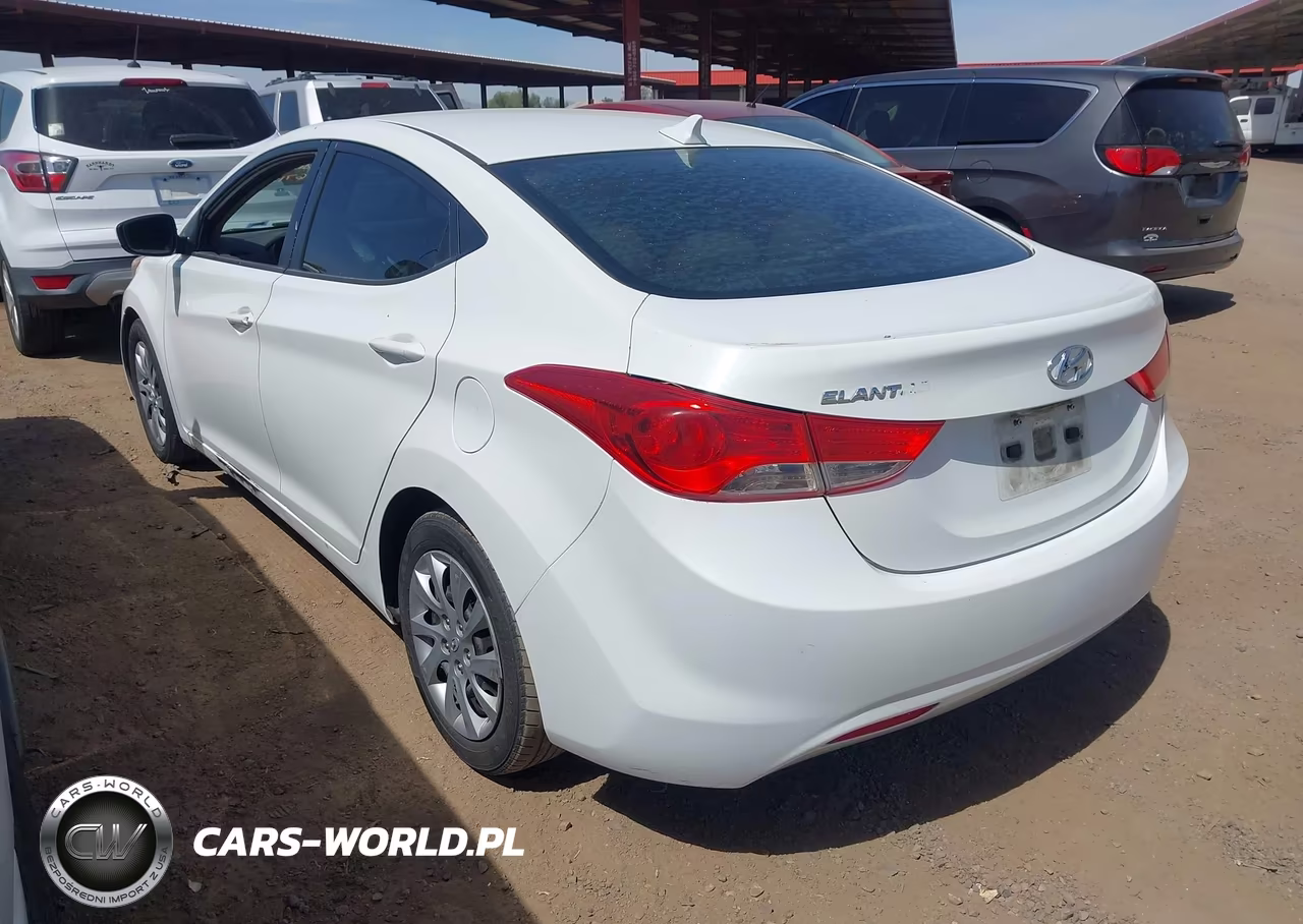 2011 Hyundai Elantra Gls VIN:5NPDH4AE6BH033005 - 3