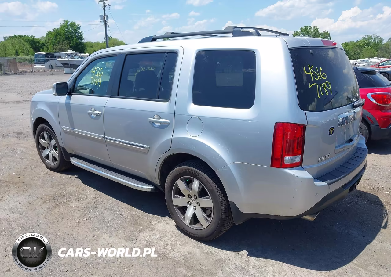 2014 Honda Pilot Touring VIN:5FNYF4H98EB036071 - 3