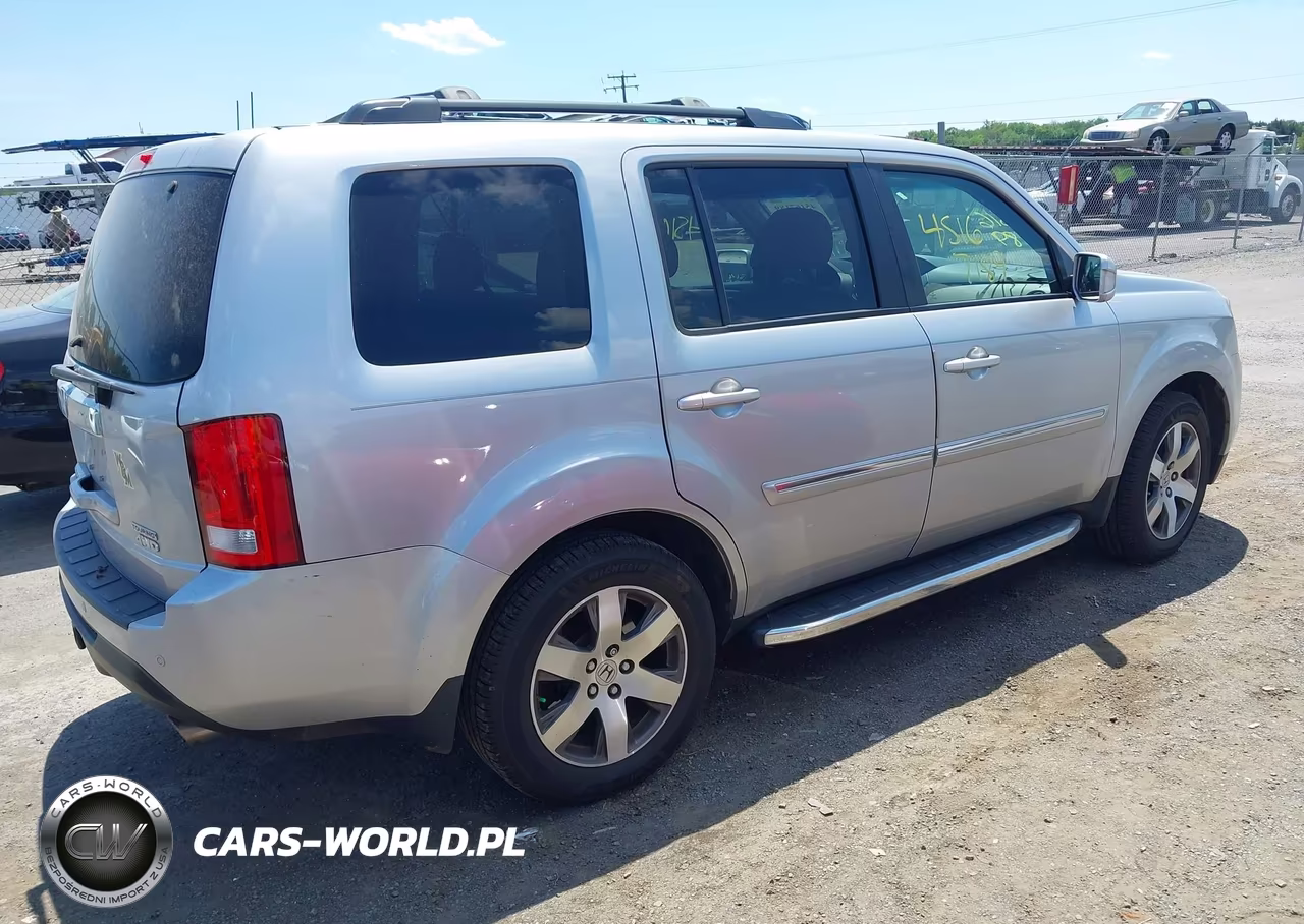 2014 Honda Pilot Touring VIN:5FNYF4H98EB036071 - 4