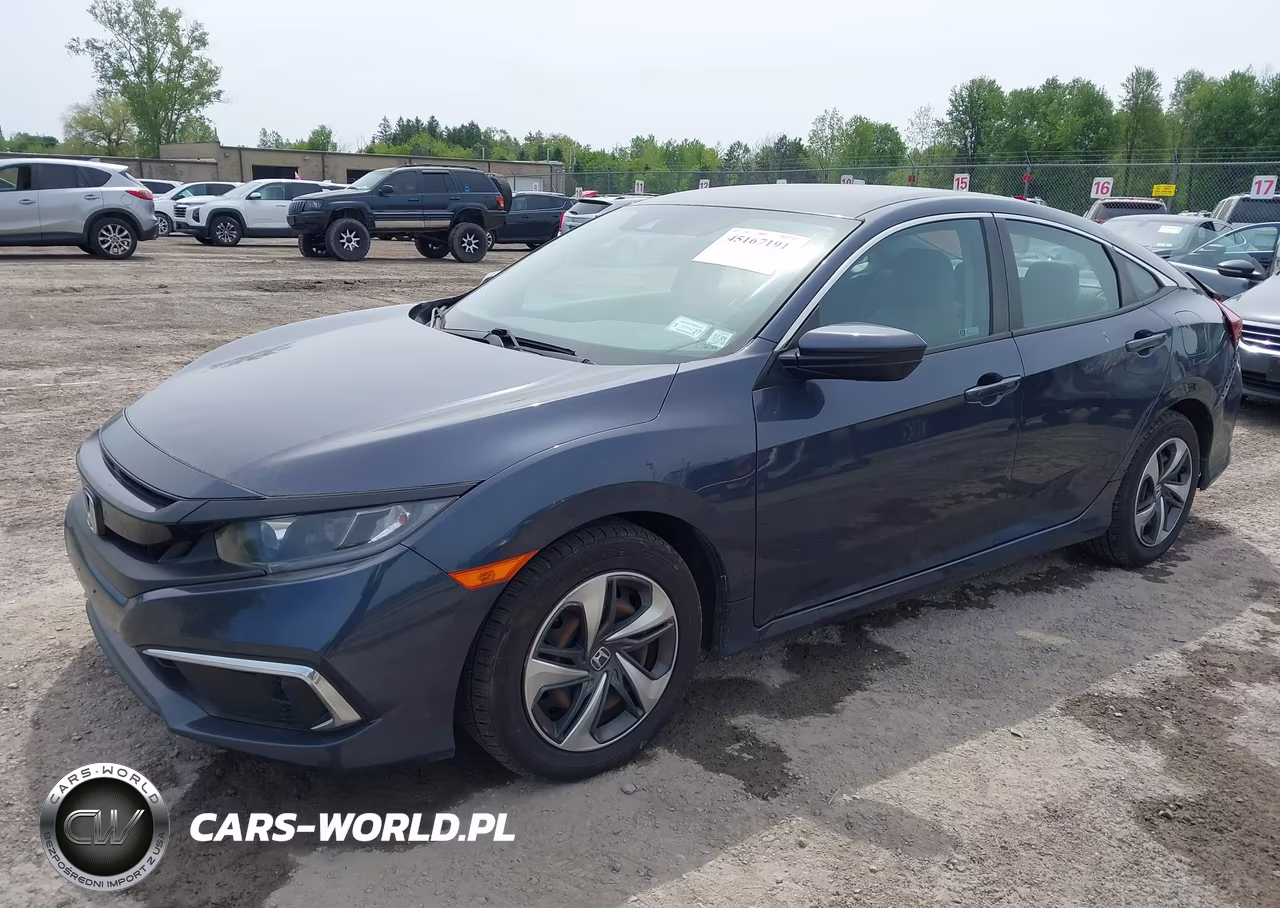 2021 Honda Civic Lx VIN:2HGFC2F6XMH557008 - 2