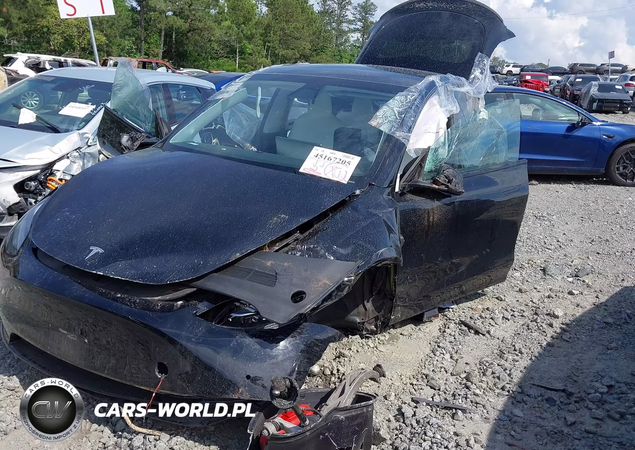 2021 Tesla Model Y Performance Dual Motor All-Wheel Drive VIN:5YJYGDEF4MF257687 - 2