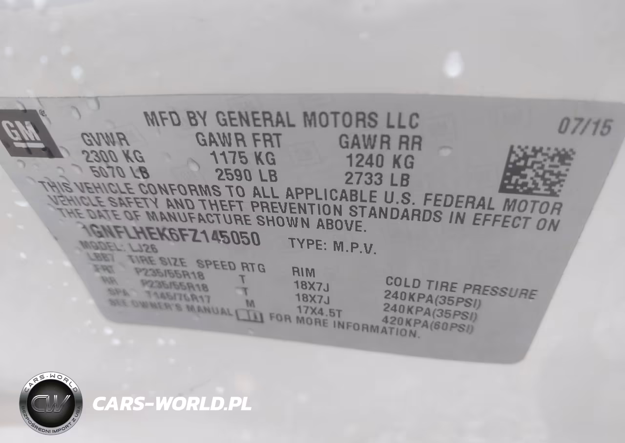 2015 Chevrolet Equinox Ltz VIN:1GNFLHEK6FZ145050 - 9