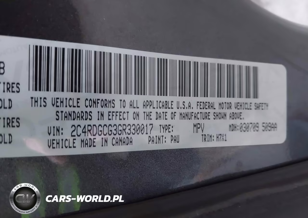 2016 Dodge Grand Caravan Sxt VIN:2C4RDGCG3GR330017 - 9