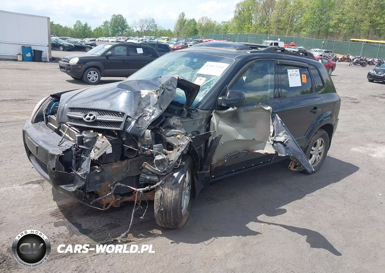 2008 Hyundai Tucson Limited V6-Se VIN:KM8JN72D18U741031 - 2