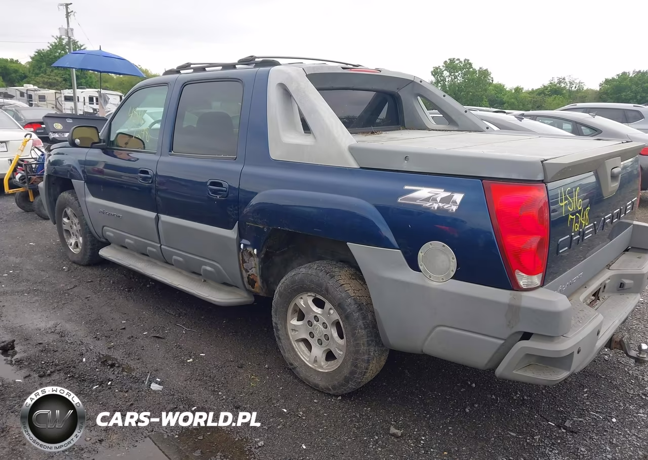 2002 Chevrolet Avalanche 1500 VIN:3GNEK13T32G277159 - 3