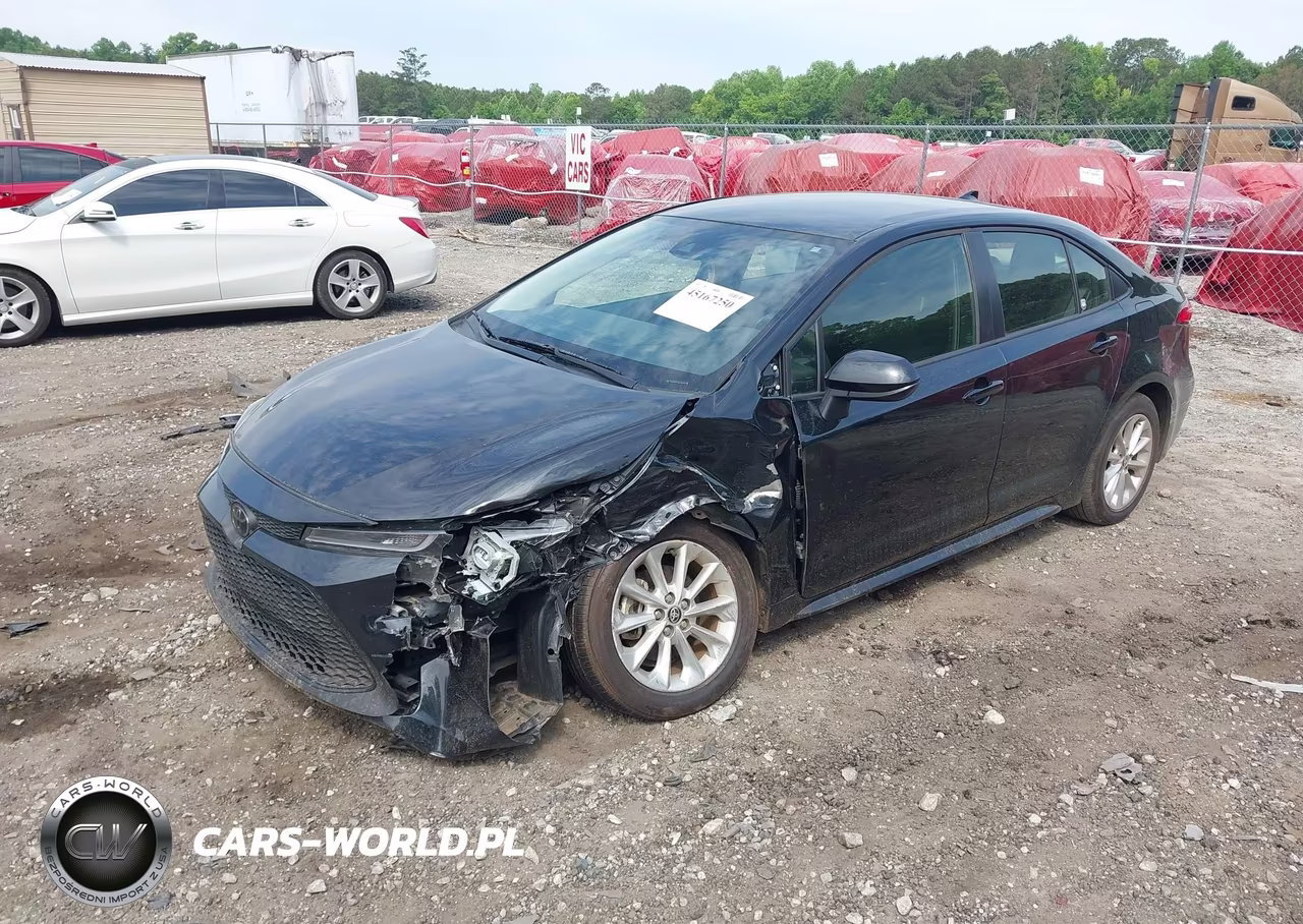 2021 Toyota Corolla Le VIN:JTDVPMAE4MJ120774 - 2