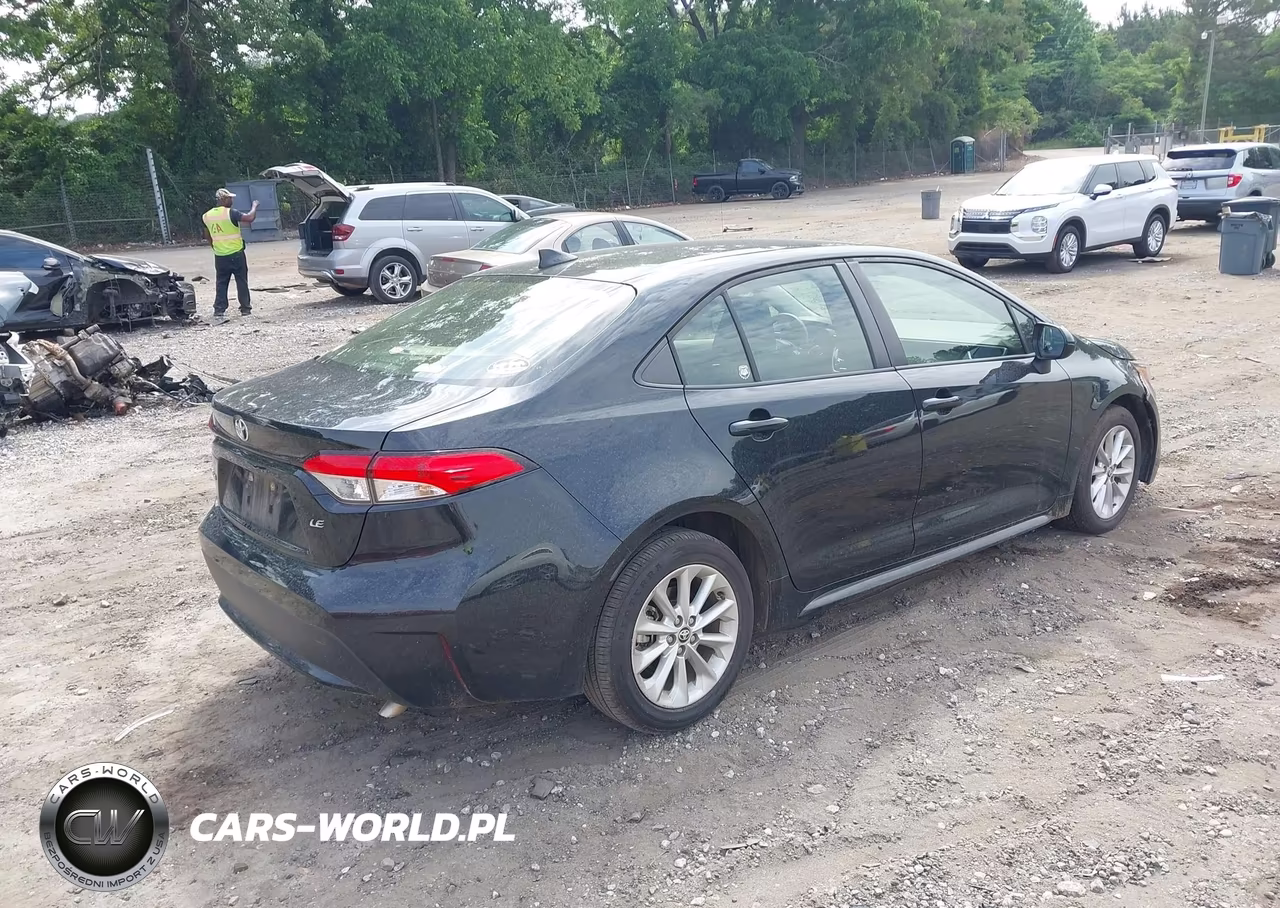 2021 Toyota Corolla Le VIN:JTDVPMAE4MJ120774 - 4