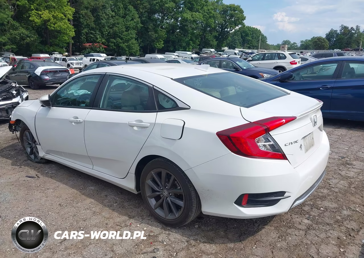2021 Honda Civic Ex-L VIN:2HGFC1F72MH702402 - 3