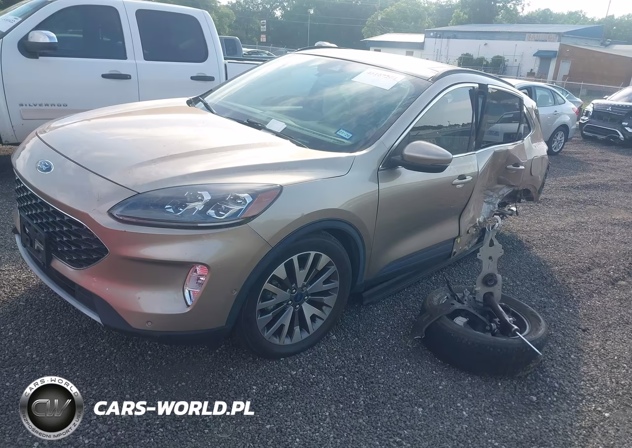 2020 Ford Escape Titanium Hybrid VIN:1FMCU0DZ5LUC40258 - 2