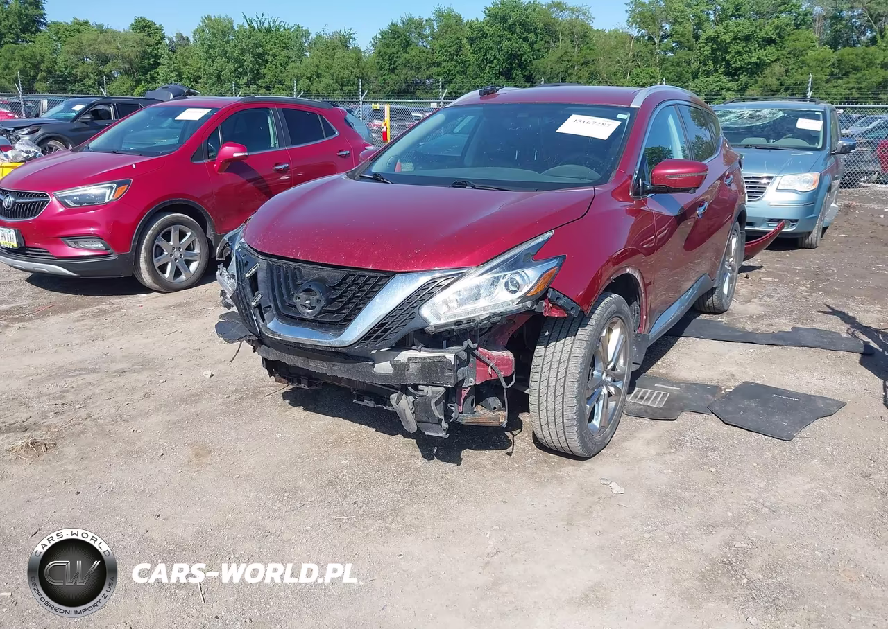 2015 Nissan Murano Platinum VIN:5N1AZ2MH7FN289259 - 2