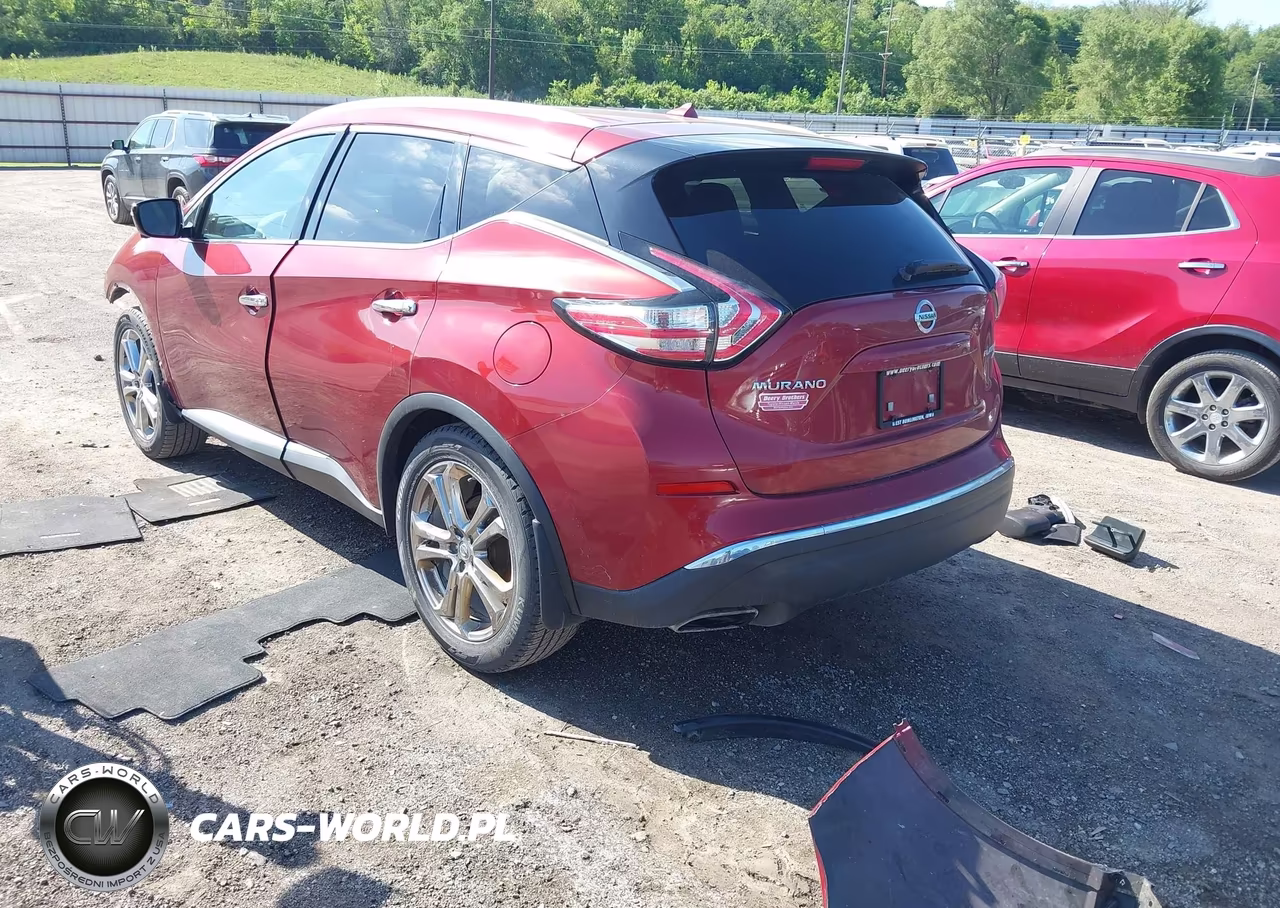 2015 Nissan Murano Platinum VIN:5N1AZ2MH7FN289259 - 3