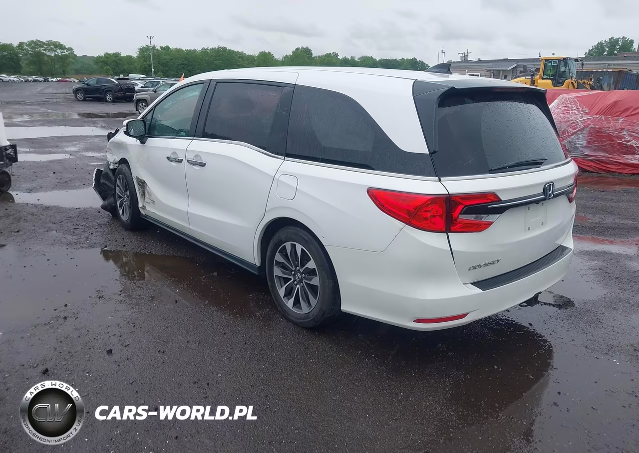 2022 Honda Odyssey Ex-L VIN:5FNRL6H73NB053271 - 3