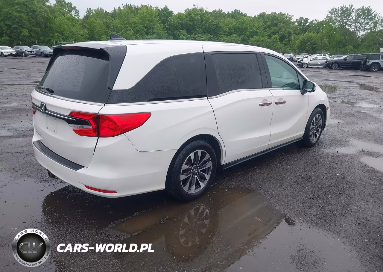 2022 Honda Odyssey Ex-L VIN:5FNRL6H73NB053271 - 4