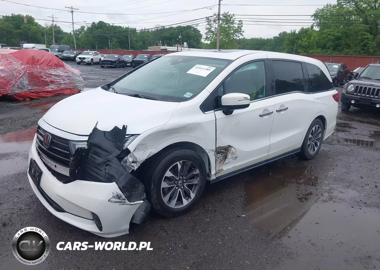 2022 Honda Odyssey Ex-L VIN:5FNRL6H73NB053271 - 6