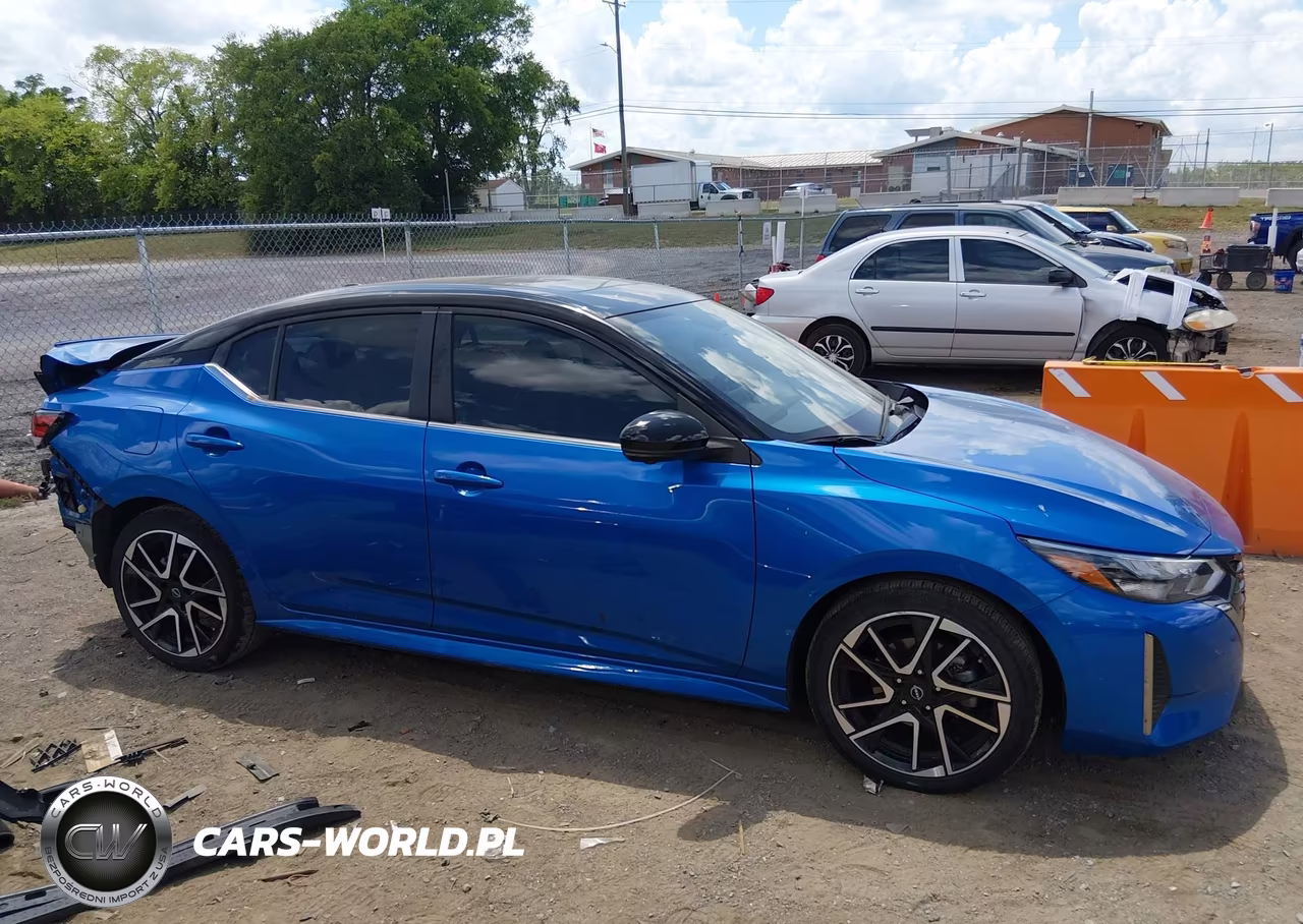 2025 Nissan Sentra Sr VIN:3N1AB8DV0SY205123 - 14