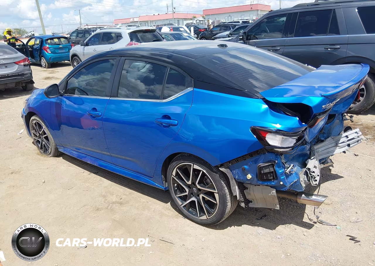 2025 Nissan Sentra Sr VIN:3N1AB8DV0SY205123 - 3