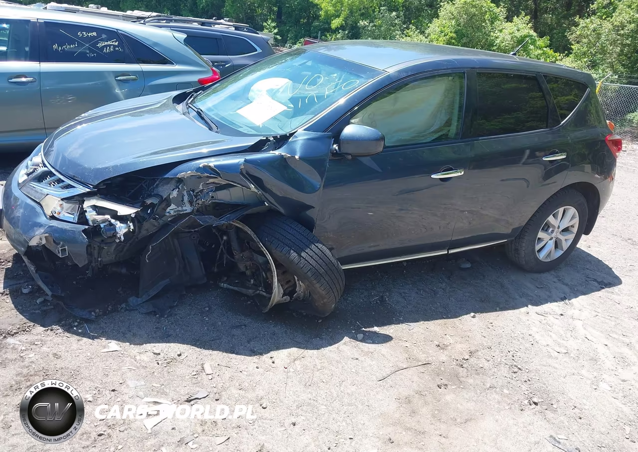 2012 Nissan Murano S VIN:JN8AZ1MW8CW205702 - 2