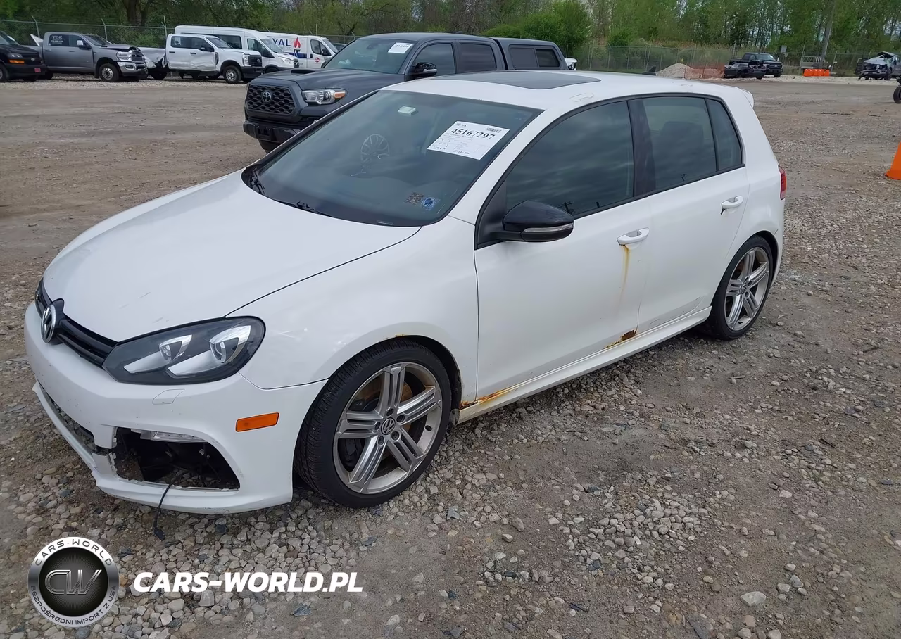 2012 Volkswagen Golf R 4-Door VIN:WVWPF7AJ9CW312722 - 2