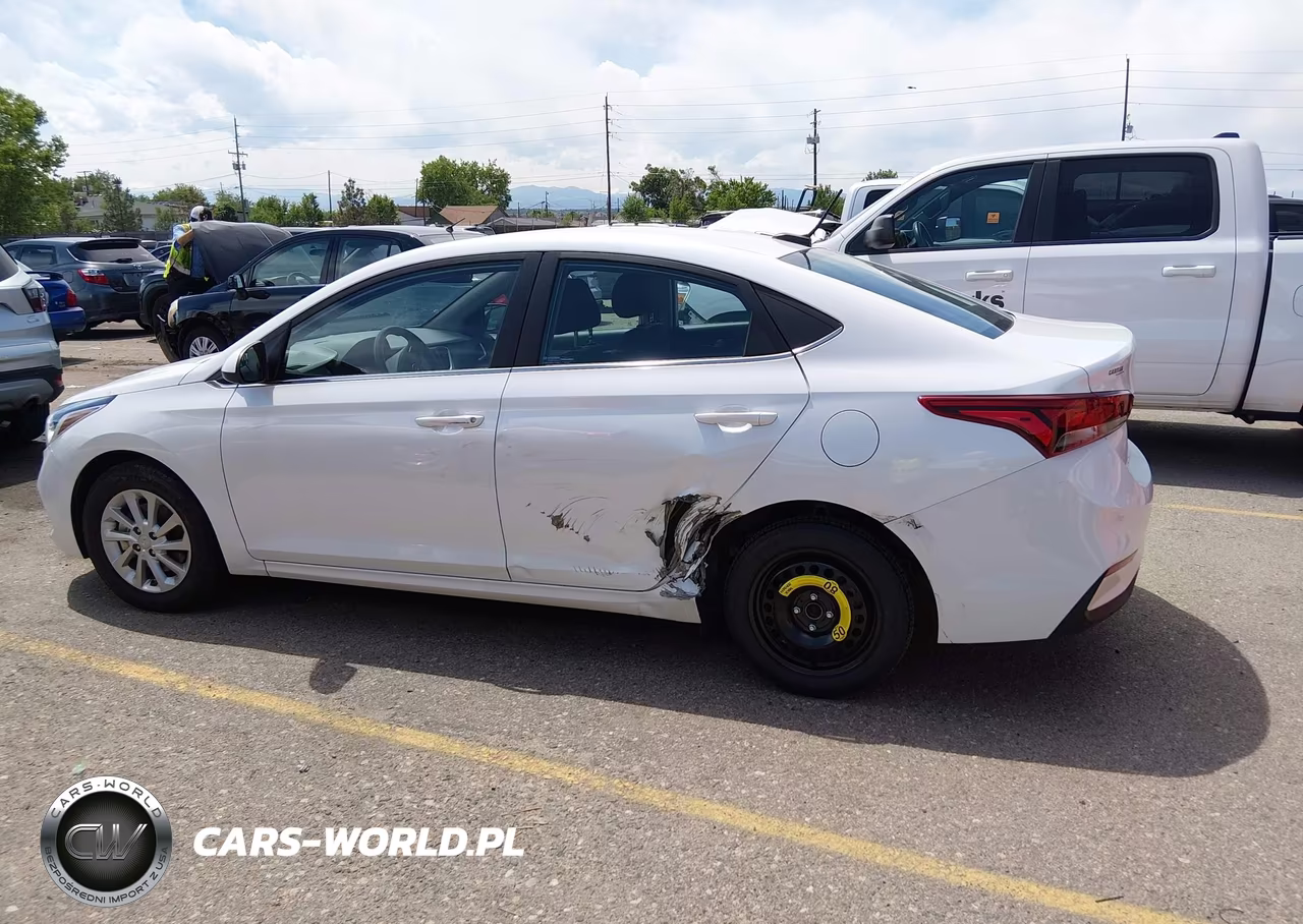 2022 Hyundai Accent Sel VIN:3KPC24A62NE176855 - 14