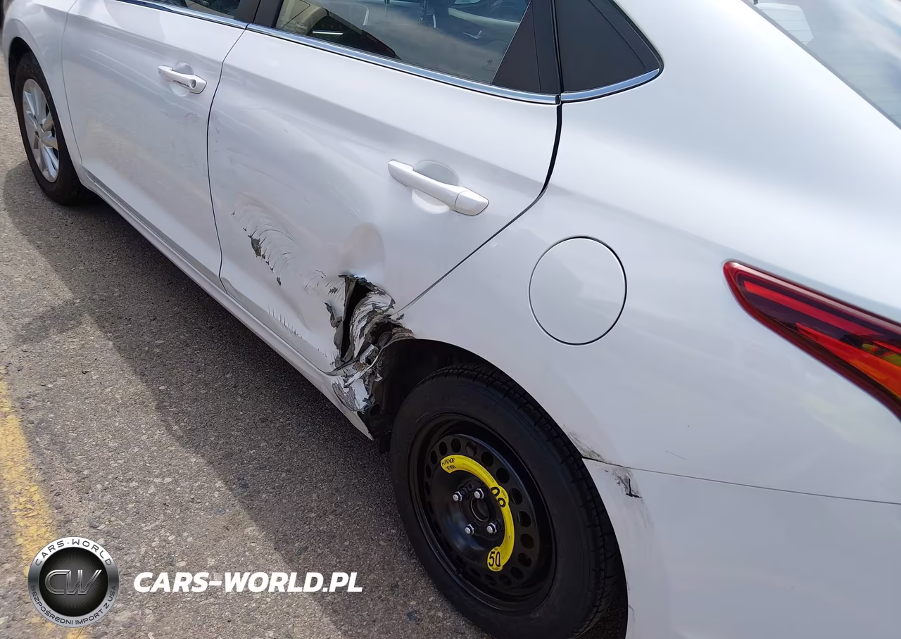 2022 Hyundai Accent Sel VIN:3KPC24A62NE176855 - 19