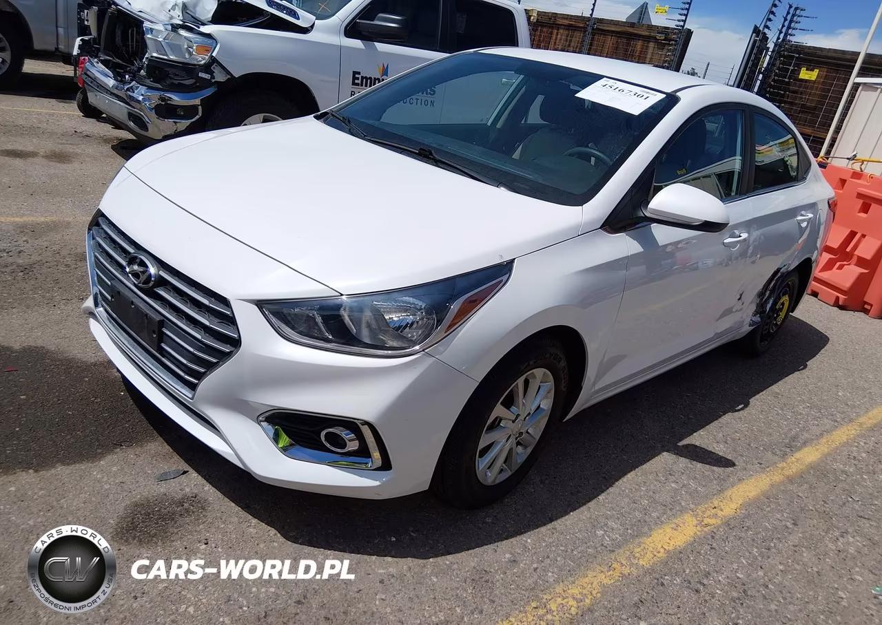 2022 Hyundai Accent Sel VIN:3KPC24A62NE176855 - 2