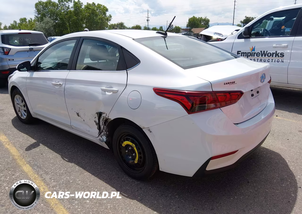 2022 Hyundai Accent Sel VIN:3KPC24A62NE176855 - 3
