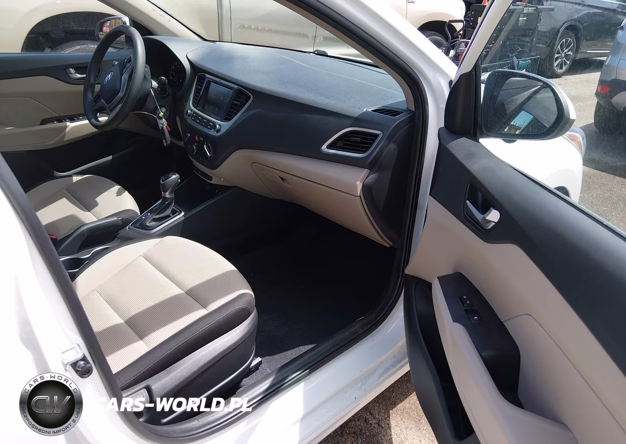 2022 Hyundai Accent Sel VIN:3KPC24A62NE176855 - 5