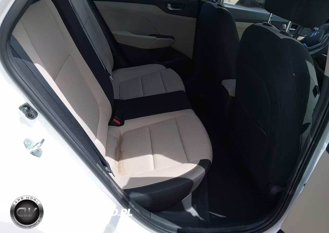 2022 Hyundai Accent Sel VIN:3KPC24A62NE176855 - 8