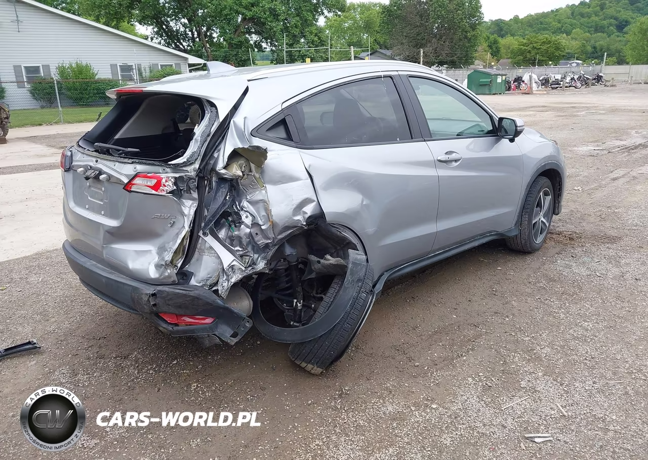 2022 Honda Hr-V Awd Ex VIN:3CZRU6H57NM749357 - 4