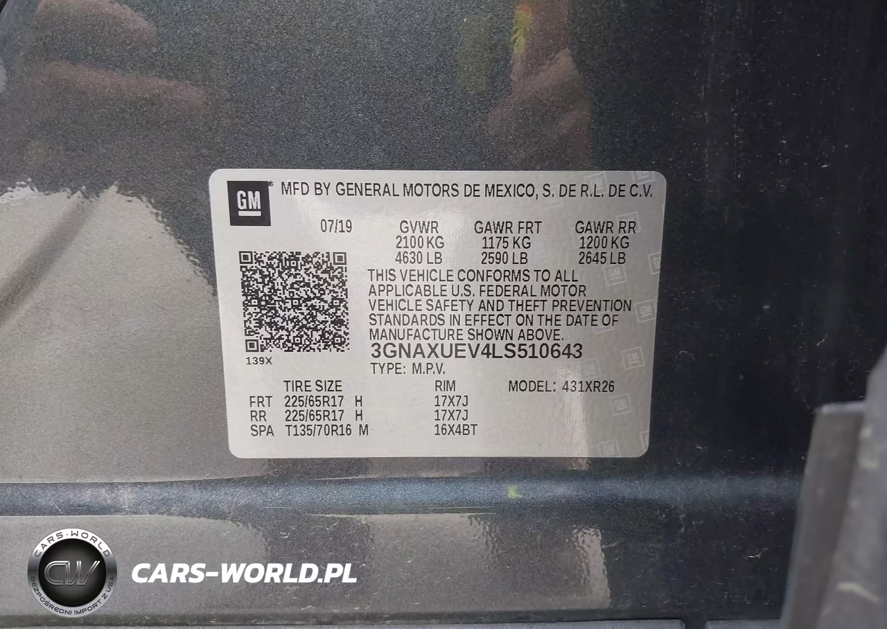 2020 Chevrolet Equinox Awd Lt 1.5L Turbo VIN:3GNAXUEV4LS510643 - 9