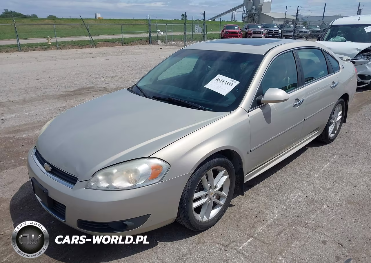 2009 Chevrolet Impala Ltz VIN:2G1WU57M091183883 - 2