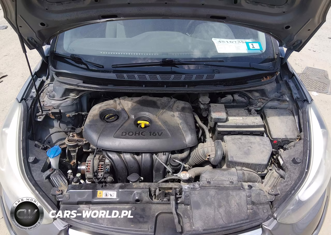2014 Hyundai Elantra Se VIN:5NPDH4AE1EH503199 - 10