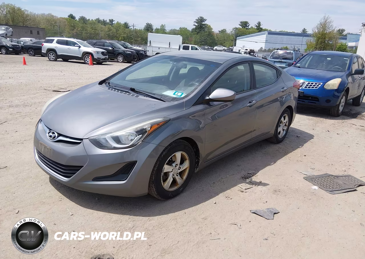 2014 Hyundai Elantra Se VIN:5NPDH4AE1EH503199 - 2