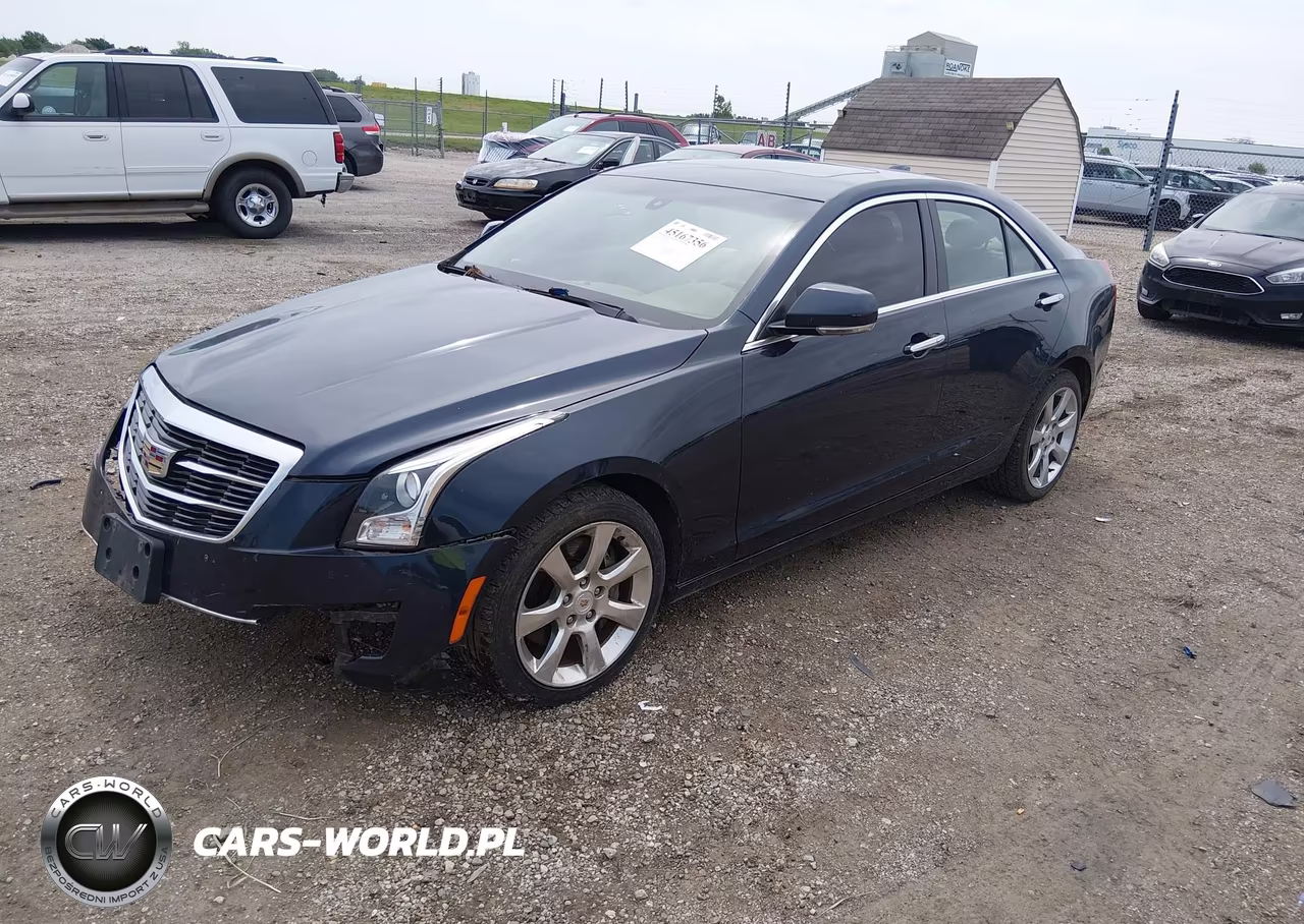 2015 Cadillac Ats Luxury VIN:1G6AH5RX1F0102204 - 2